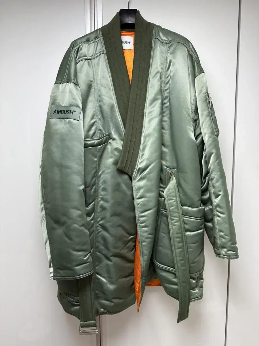 堅実な究極の AMBUSH kimono MA-1 Hybrid COAT カーキ - ジャケット